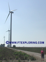 Wind turbines in Illinois